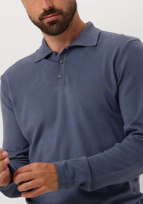 THE GOODPEOPLE Polo KAI Bleu clair - large