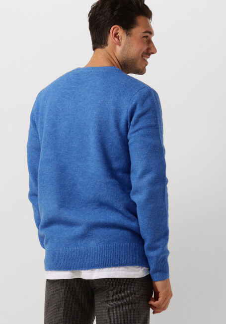 SCOTCH & SODA Pull REGULAR FIT SOFTY-KNIT MELANGE PULL en bleu - large
