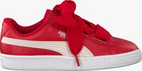 Rode PUMA Sneakers BASKET HEART DE - medium