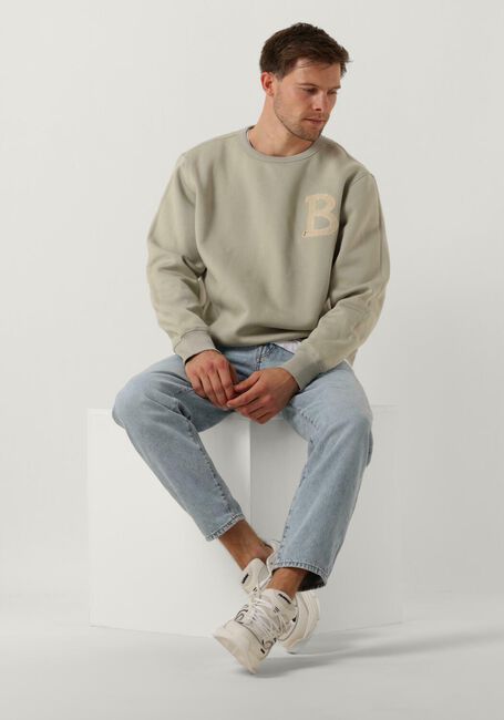 Groene BUTCHER OF BLUE Trui ARMY B CREW - large