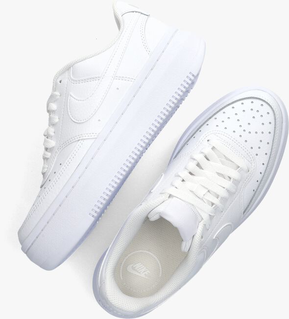 Witte NIKE Lage sneakers COURT VISION ALTA - large