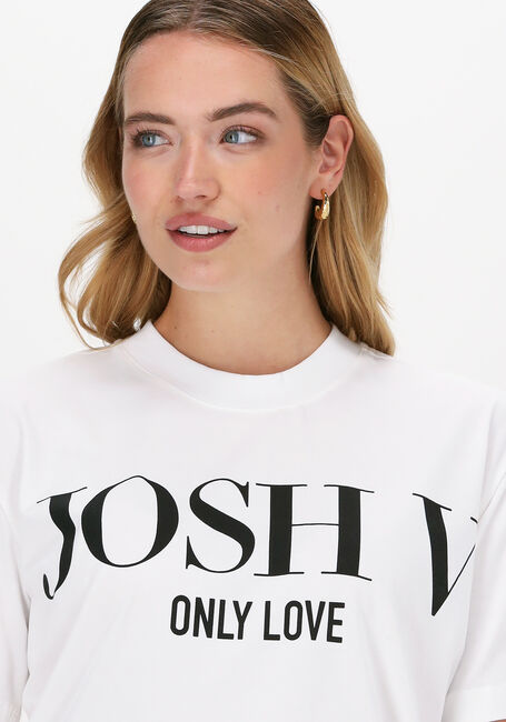 JOSH V T-shirt TEDDY ONLY LOVE en blanc - large