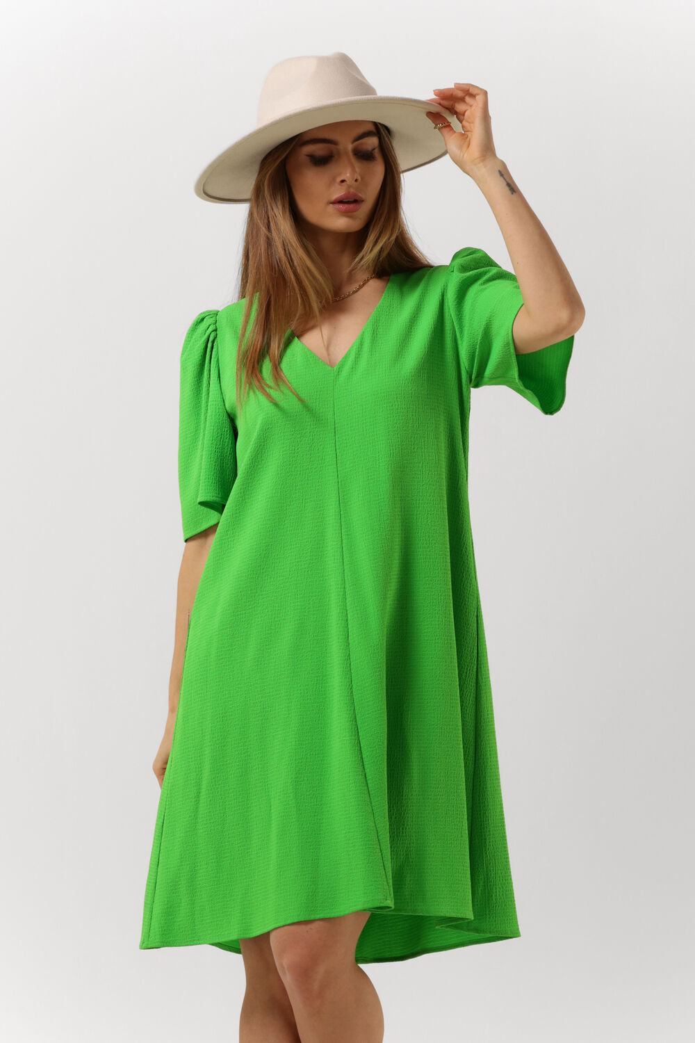 Groene MODSTROM Mini jurk CORBA MD DRESS Omoda