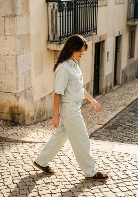 NUKUS Wide jeans BLAIR PANTS Bleu clair - large