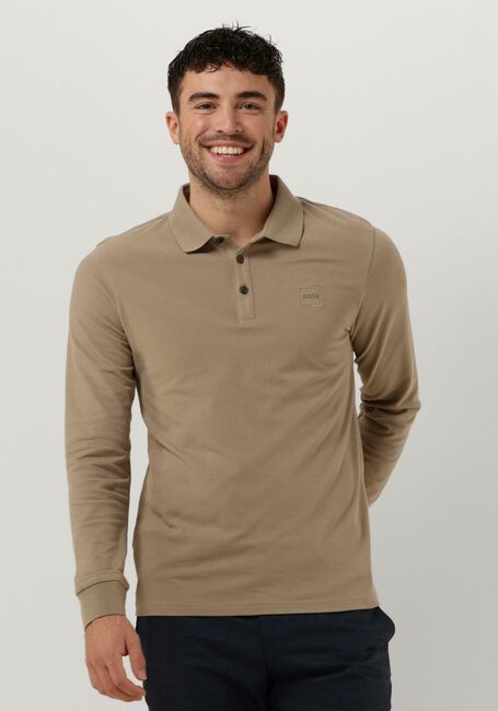 BOSS ORANGE Polo PASSERBY en beige - large