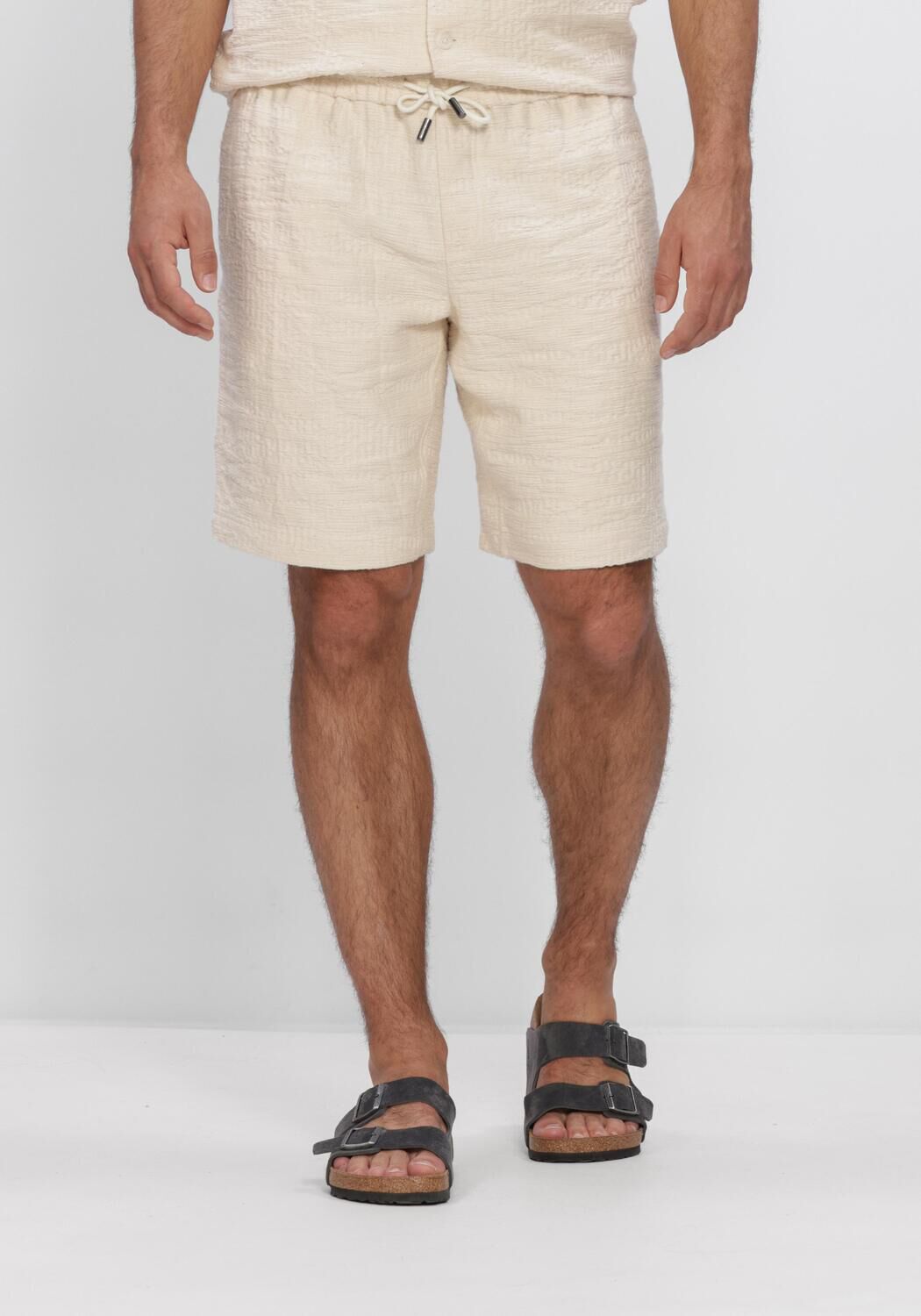 Ecru JC RAGS Korte broek SHORT ANDY STRUCTURE - large