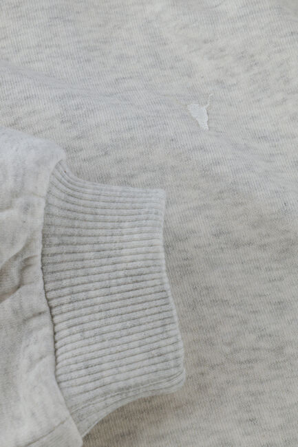 ALIX MINI Mini robe SWEAT RUFFLE DRESS Gris clair - large