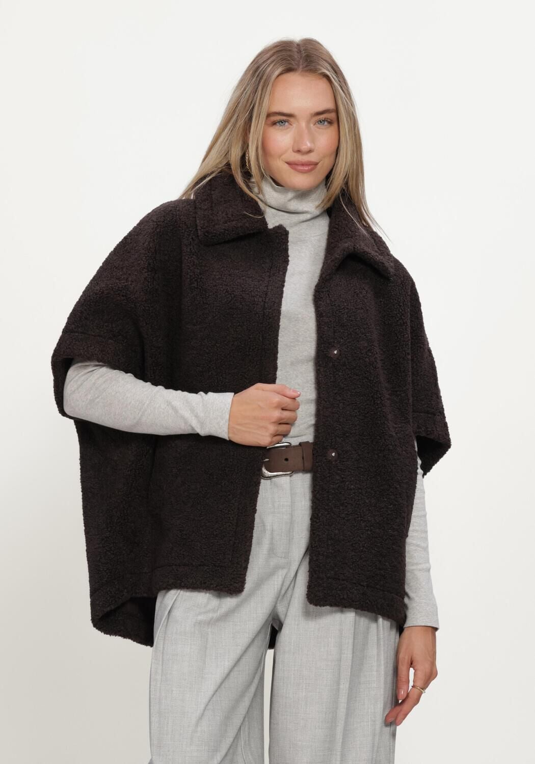 KNIT-TED TAM JACKET Vestes en marron - large