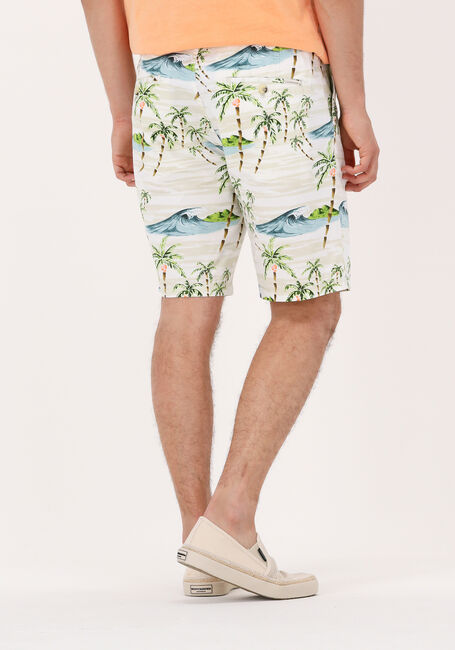 SCOTCH & SODA Pantalon courte FAVE PRINTED PIMA COTTON SHORTK Blanc - large