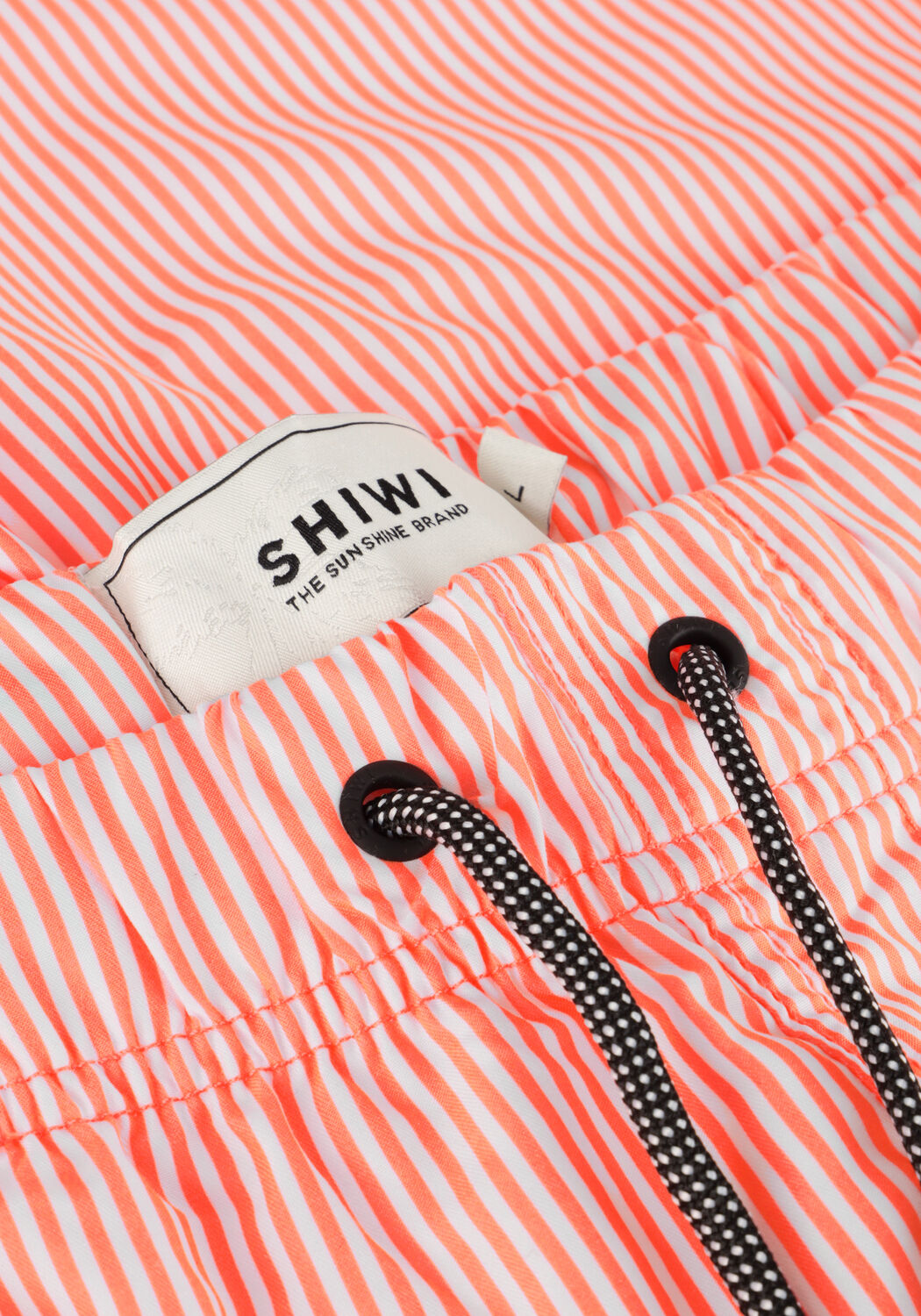Oranje SHIWI Zwembroeken MEN SWIMSHORT SKINNY STRIPE - large