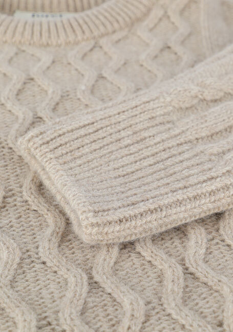 FORÉT Pull GROW WOOL CABLE KNIT Blanc - large