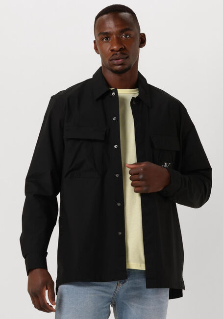CALVIN KLEIN Surchemise UTILITY CARGO OVERSHIRT en noir - large