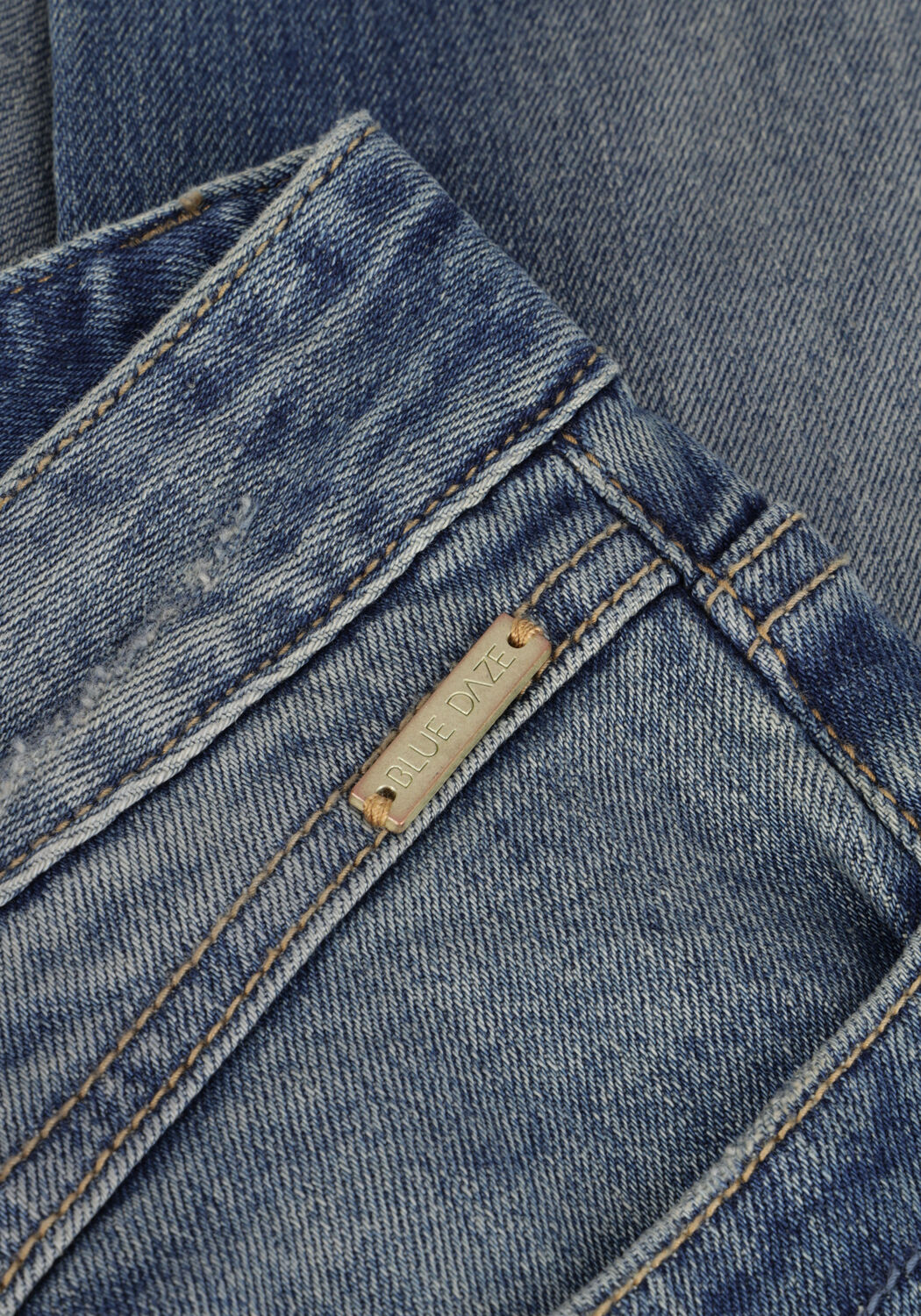 Blauwe SUMMUM Straight leg jeans TAPERED LOOSE PANTS LIGHT WEIGHT COTTON - large