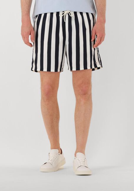 Donkerblauwe TOMMY HILFIGER Zwembroeken MEDIUM DRAWSTRING PRINT - large
