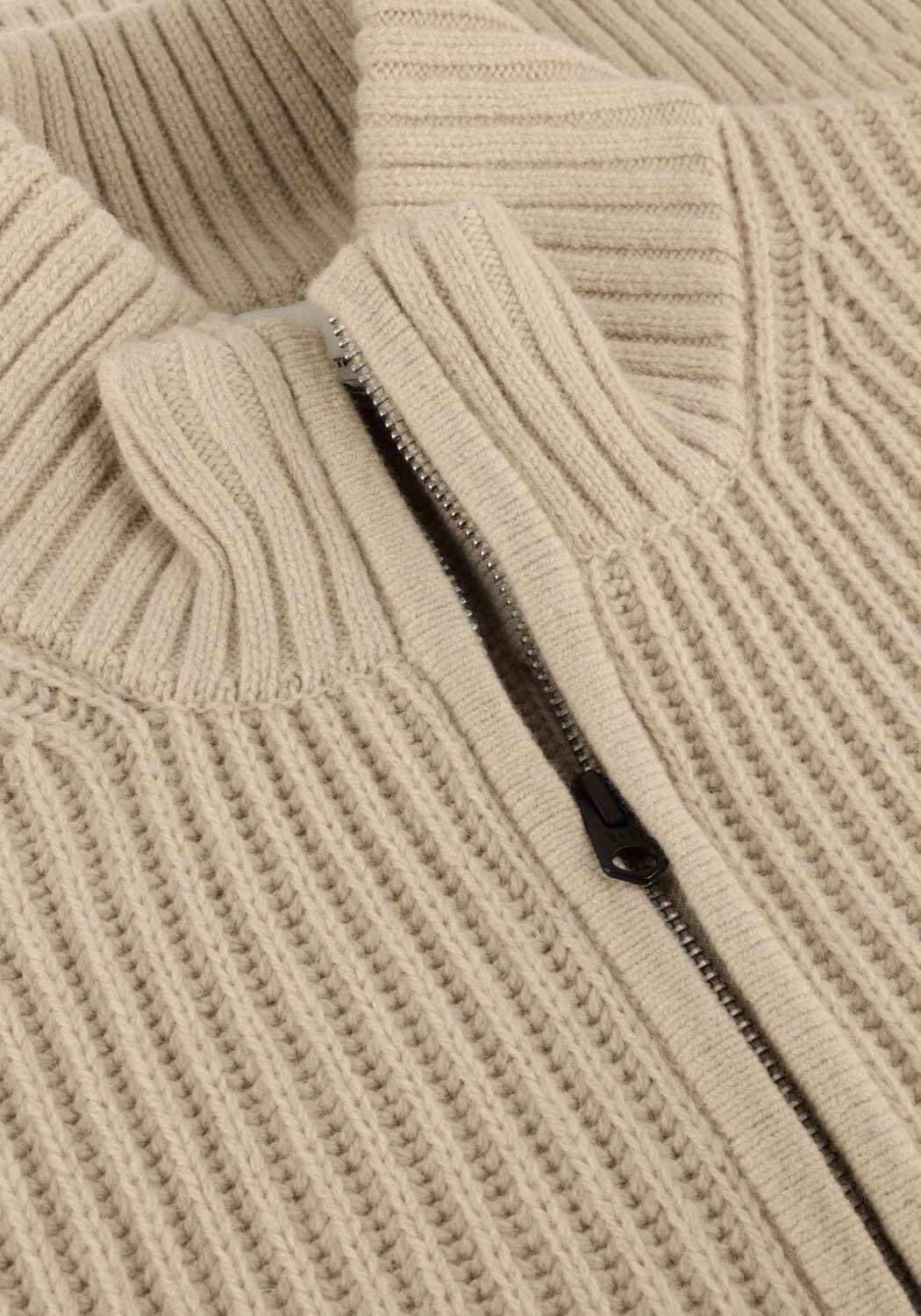 Beige G-STAR RAW Trui ESSENTIAL HALF ZIP KNIT - large