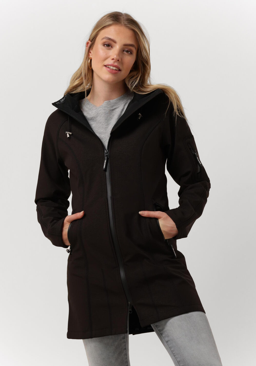 Geklede regenjas dames shop