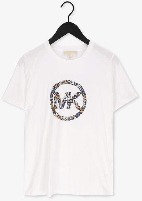 MICHAEL KORS T-shirt CIRCLE LOGO TEE en blanc - large