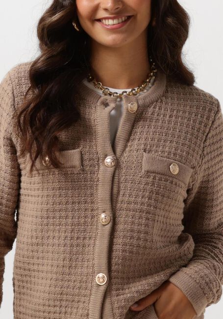 NOTRE-V Gilet NV-ENID en taupe - large