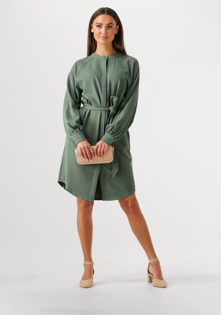 Groene ANOTHER LABEL Mini jurk DENICE DRESS L/S - large
