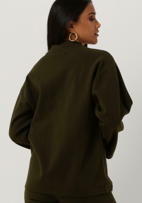 ANOTHER LABEL Pull LUKTAR KNITTED PULL L/S Vert foncé - large