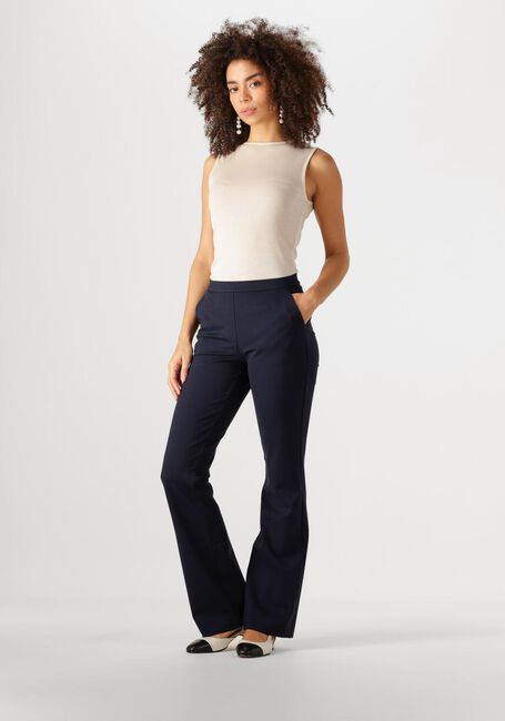 MODSTRÖM Pantalon évasé TANNY FLARE PANTS Bleu foncé - large
