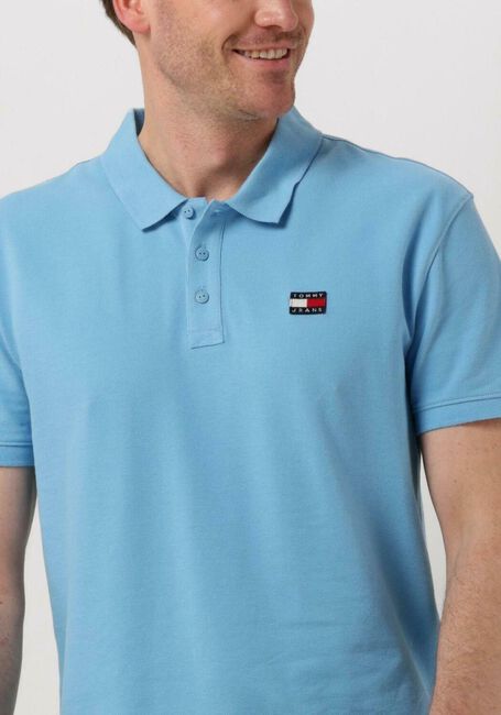 TOMMY JEANS Polo TJM CLSC XS BADGE POLO Bleu clair - large