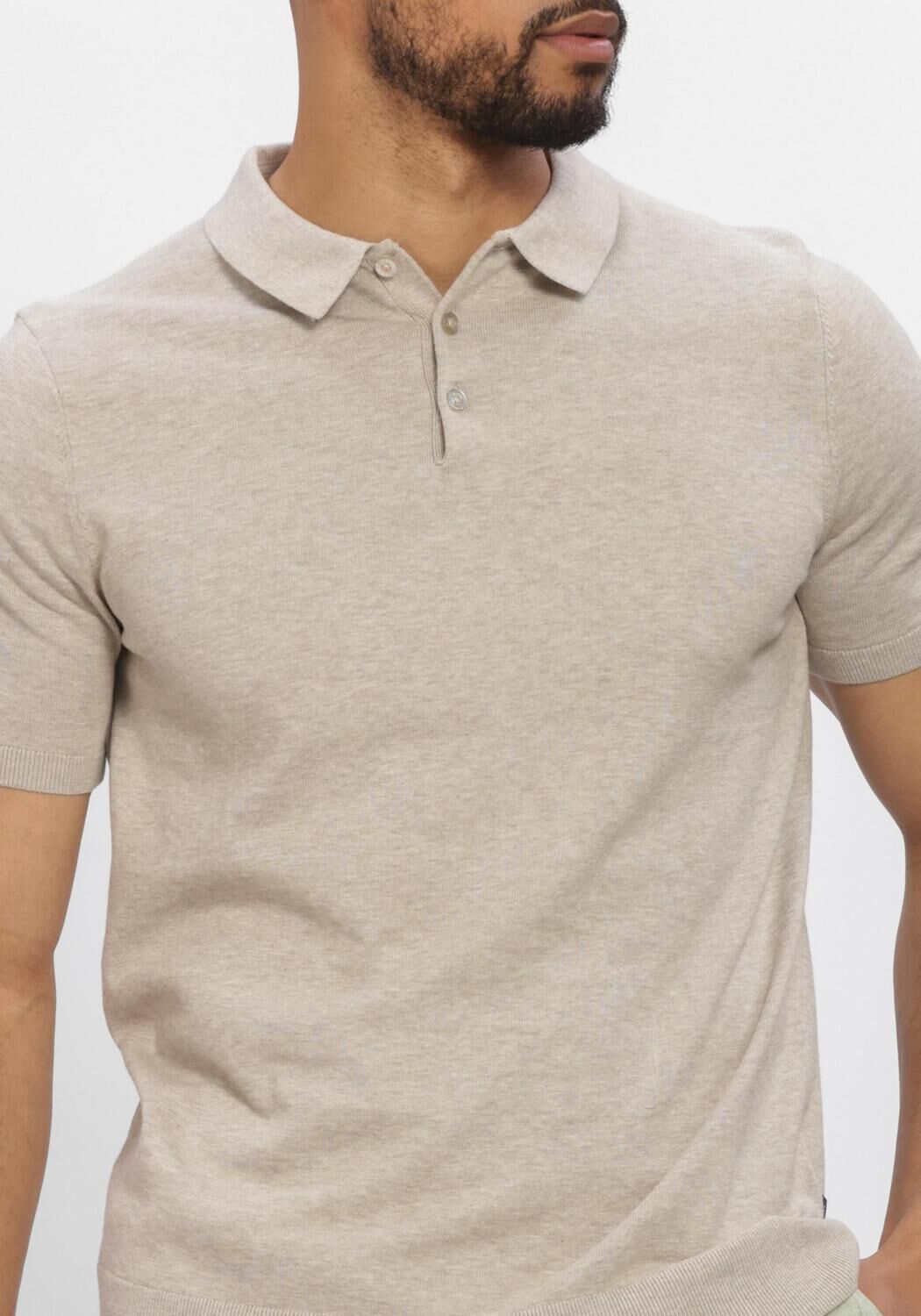 Beige SAINT STEVE Polo CHRIS - large