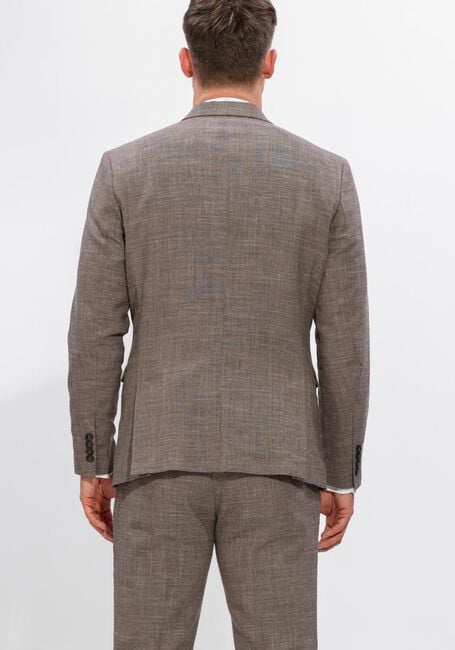 Bruine SELECTED MEN Colberts SLHSLIM-OASIS LINEN BLZ NOOS - large