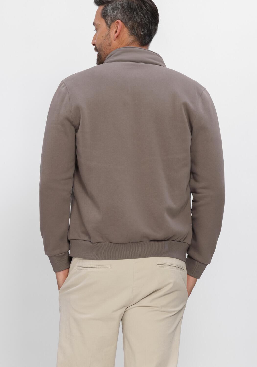 GENTILUOMO Jack JACKET MATERIAL MIX en marron - large