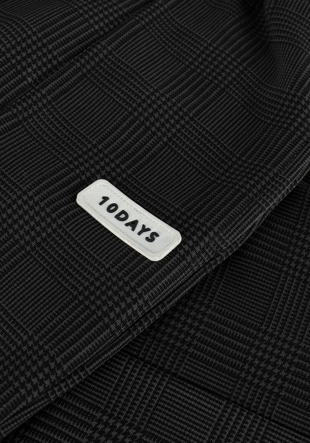 10DAYS Pantalon TRAINER CHECK en noir - large