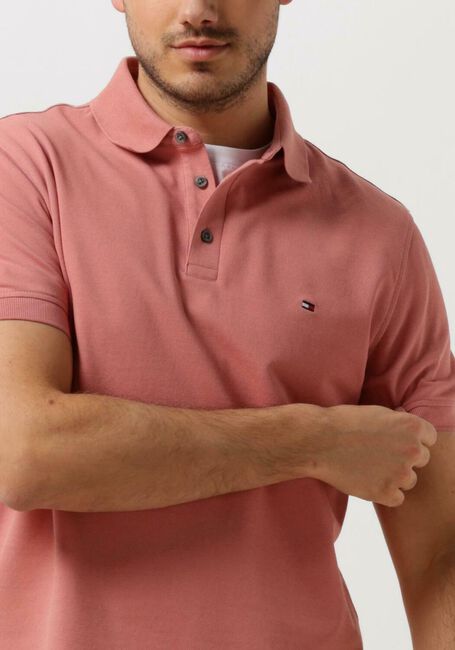 TOMMY HILFIGER Polo 1985 SLIM POLO en orange - large