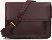 Paarse HVISK Schoudertas CAYMAN POCKET SOFT STRUCTURE - medium