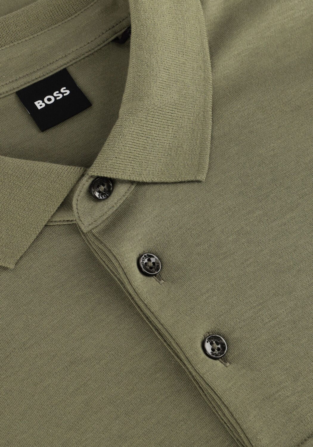 BOSS BLACK Polo PADO 30 en vert - large