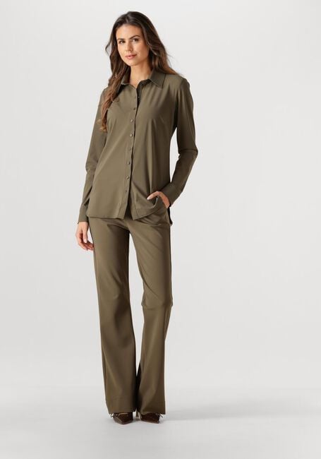 Donkergroene STUDIO ANNELOES  POPPY BLOUSE - large