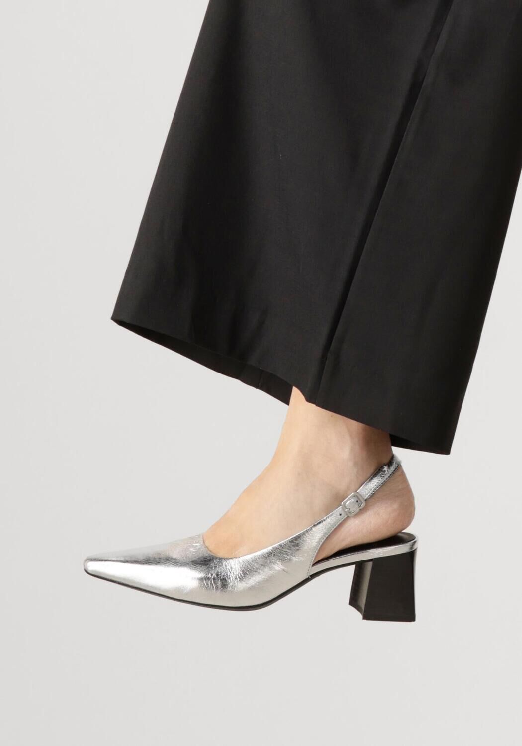 VAGABOND SHOEMAKERS Slingbacks ALTEA 5740 en argent - large