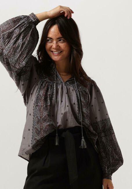 ANTIK BATIK HIDA BLOUSE Blouses en bleu - large