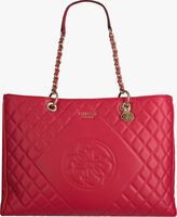 Rode GUESS Handtas SWEET CANDY LARGE CARRY ALL - medium