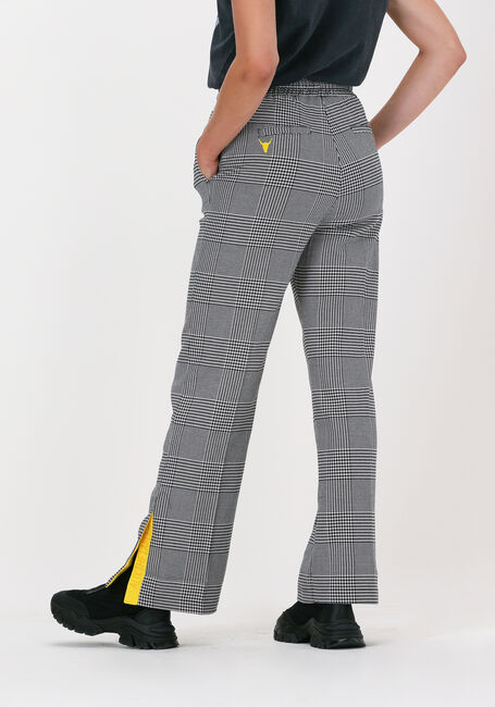 Zwarte ALIX THE LABEL Pantalon CHECK PANTS - large