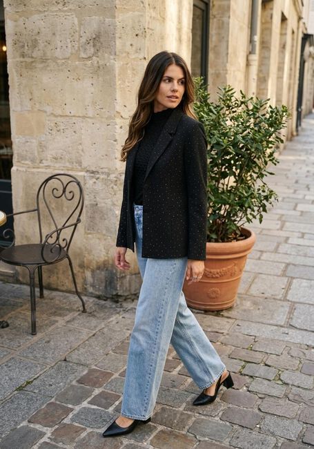 MOVES Blazer DAUDA en noir - large