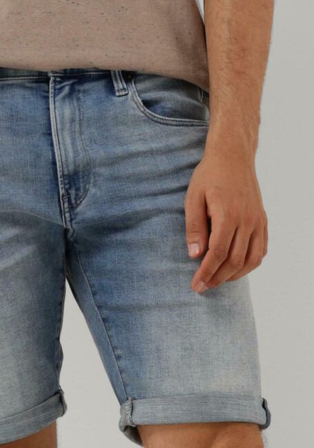 Blauwe G-STAR RAW Jeans 3301 SLIM SHORT - large