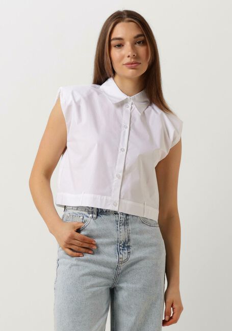 GESTUZ Blouse LIONESSGZ SL SHIRT en blanc - large