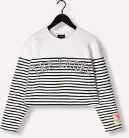 ALIX THE LABEL Chandail LADIES KNITTED STRIPE SWEATER en blanc ALIX THE LABEL Chandail LADIES KNITTED STRIPE SWEATER en blanc - medium