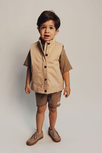 BAJE STUDIO Veste sans manches EBOR Sable - large