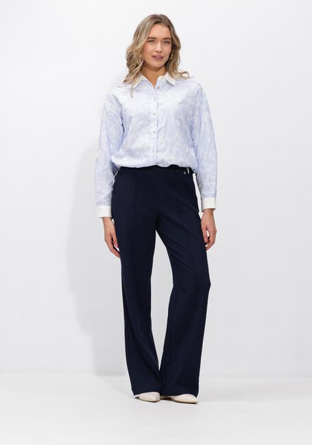 Blauwe NUKUS  MEAVE BLOUSE EMBROIDERY - large