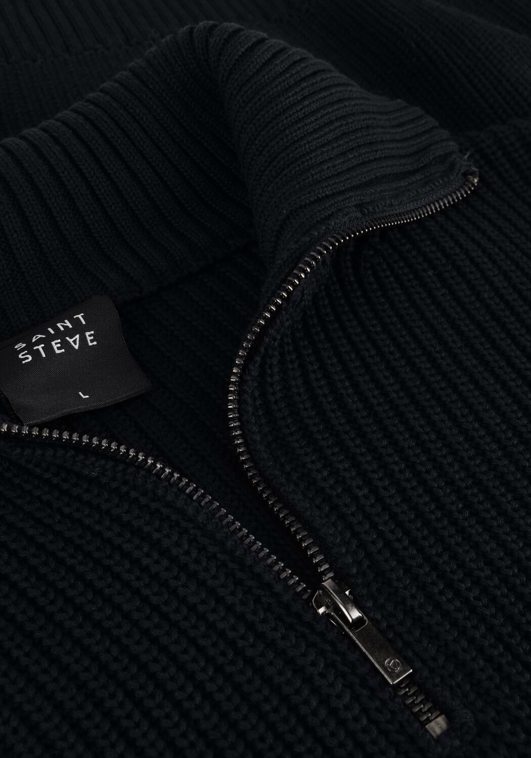 SAINT STEVE Col roul&eacute; LIAM Bleu fonc&eacute; - large