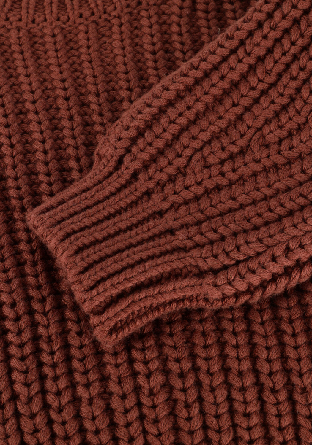 QUINCY MAE Pull CHUNCKY KNIT SWEATER en blanc - large