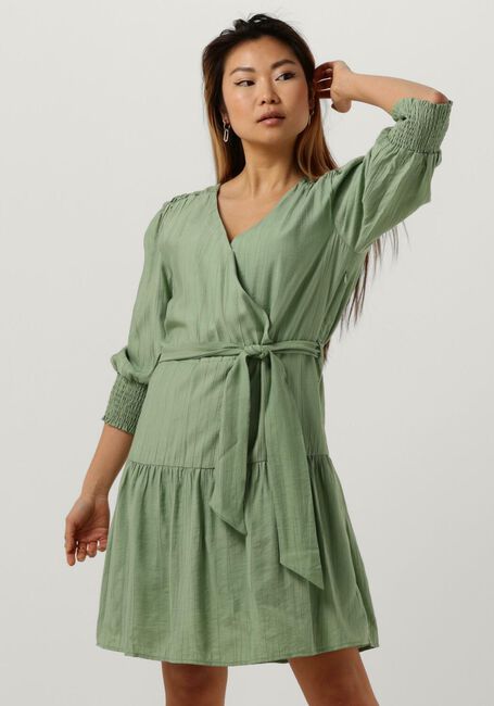 MINUS Mini robe SALMIA SHORT DRESS 3/4 en vert - large