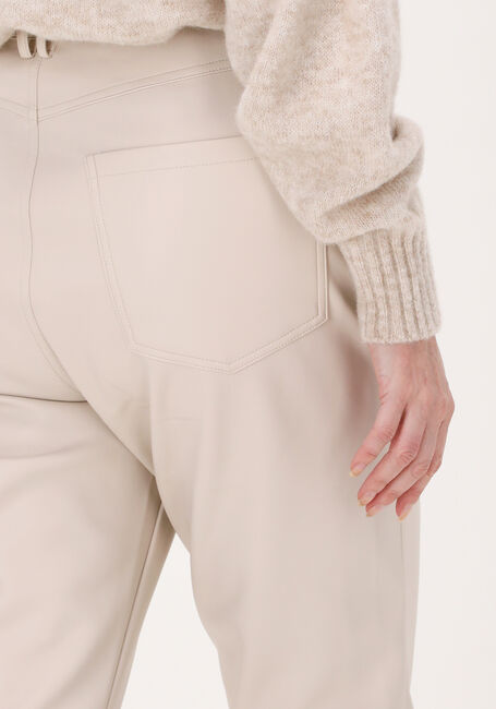 SIMPLE Straight leg jeans LENA en beige - large