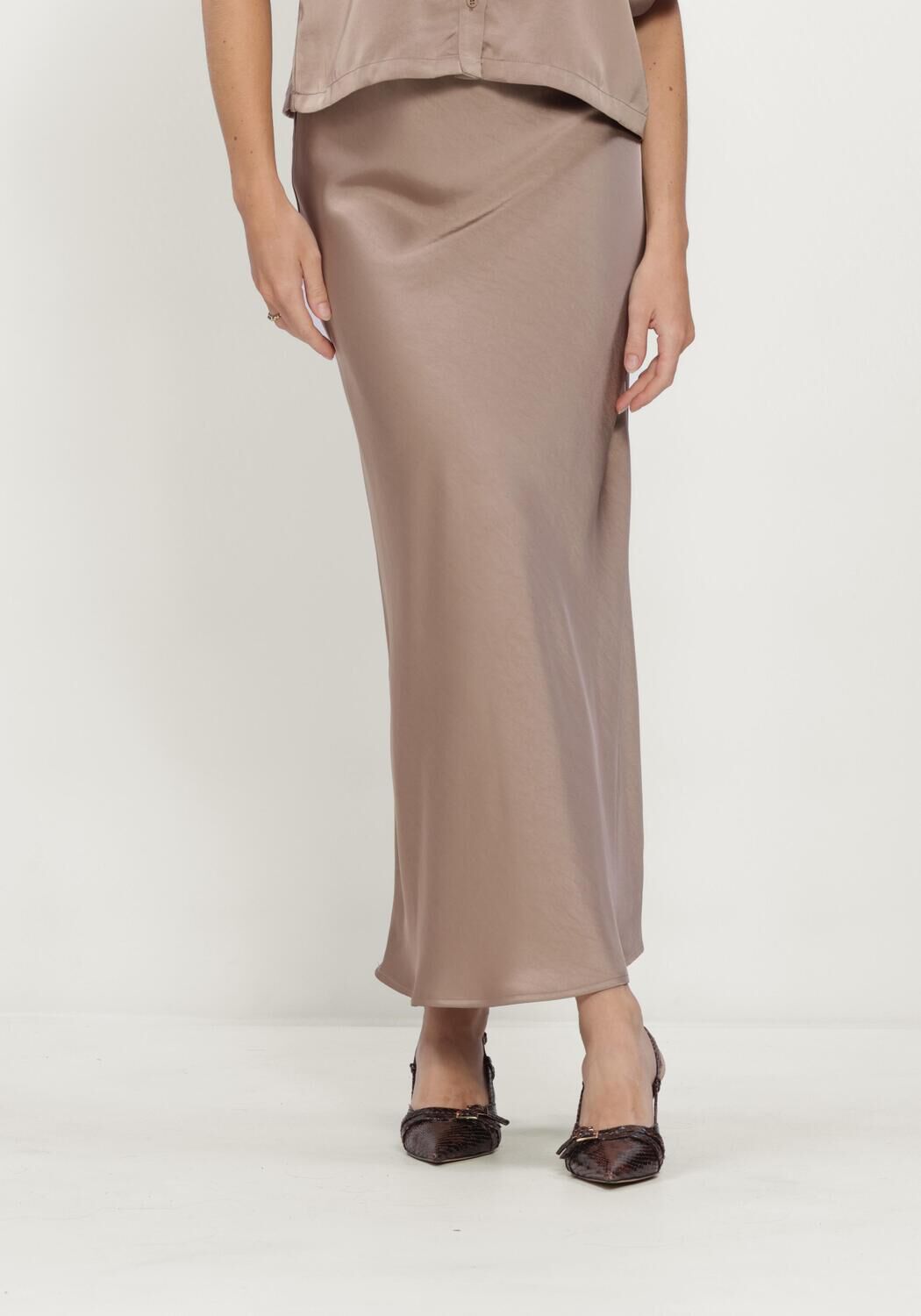 NOTRE-V Jupe midi NV-INNA en beige - large