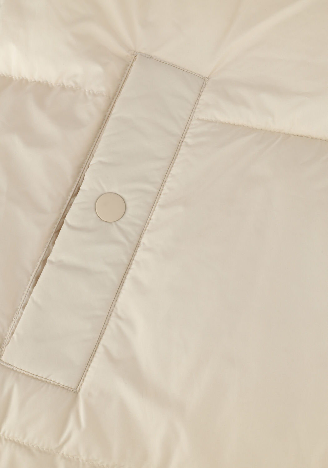 Gebroken wit NOTRE-V Gewatteerde jas PUFFER LONG - large